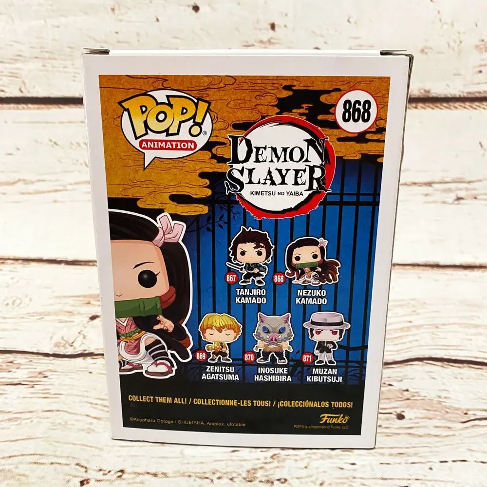 FUNKO POP Animation Demon Slayer Nezuko Kamado #868 Vinyl Figure